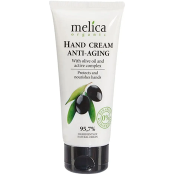 Крем для рук Melica Organic Омолаживающий с оливковым маслом и активными компонентами, 100 мл - Pampik