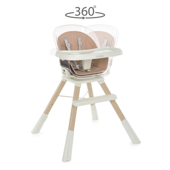 Стульчик для кормления El Camino ME 1104 Twist Pink (25640) - Pampik - 2