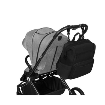 Сумка для мами Lionelo Cube Black, чорна (LO-CUBE BLACK) - Pampik - 5