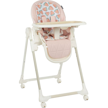 Стільчик для годування El Camino Crystal ME 1037 Watermelon Pink, рожевий (21908) - Pampik