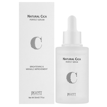 Сироватка для обличчя Jigott Natural Cica Perfect Serum Центелла, 50 мл - Pampik