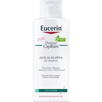 Гель-шампунь против перхоти Eucerin Dermo Capillaire для жирной кожи головы, 250 мл - Pampik