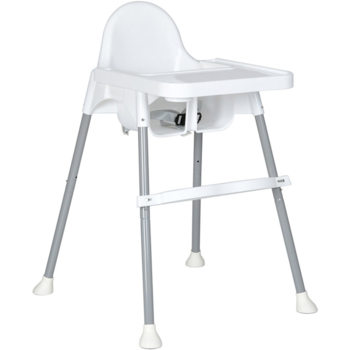 Стульчик для кормления 2 в 1 Bambi M 4209-2 (white) (26000) - Pampik