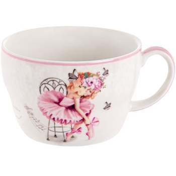 Столовый набор Lefard Балеринка, детский, бежевый с розовым (924-720) - Pampik - 2