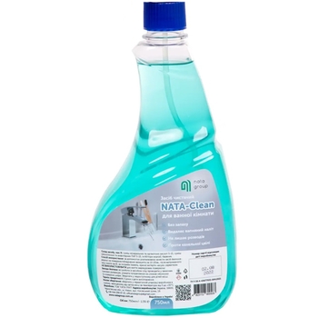 Засіб очисний для ванної кімнати Nata-Clean, запаска, 750 мл - Pampik