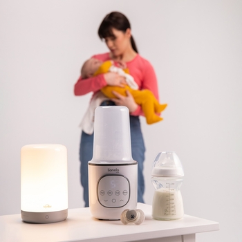 Підігрівач пляшечок електронний Lionelo Thermup 2.0 White 5 в 1 білий (LOC-THERMUP 2.0 WHITE) - Pampik - 9