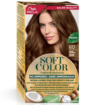 Фарба для волосся Wella Soft Color відтінок 60 Темний блонд, 125 мл - Pampik - 2