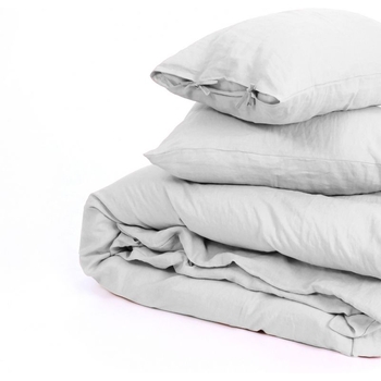 Простыня на резинке MirSon Linen Beatrice Лен 60х120 см (2200008248192) - Pampik - 4