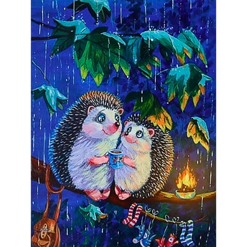 Алмазна мозаїка Santi Дім там де ти, 30х40 см (954433) - Pampik