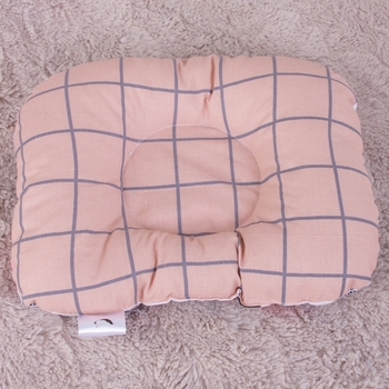 Подушка детская MirSon Kids Time 18-0004 Pink Cactus, антиалергенная, закругленная, 20х27 см - Pampik - 2