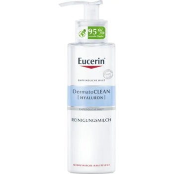 Очищуюче молочко Eucerin Dermato Clean Hyaluron для чутливої сухої шкіри 200 мл - Pampik