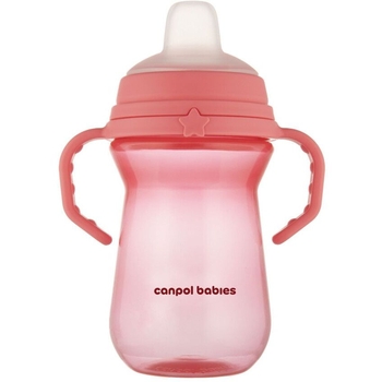 Кружка тренировочная Canpol babies First Cup Bonjour Paris, 250 мл, розовый (56/615_pin) - Pampik - 4