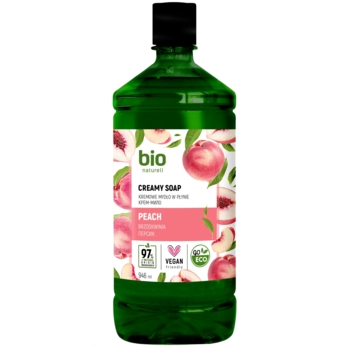 Крем-мило Bio Naturell Peach Creamy soap, 946 мл - Pampik