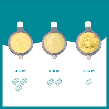 Пароварка-блендер Babymoov Nutribaby+ Beige (A001135) - Pampik - 6