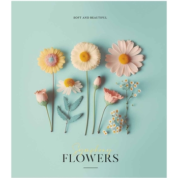 Тетрадь общая Школярик Flower symphony, в клеточку, 36 л, УФ-лак, 20 шт. (036-3255K) - Pampik