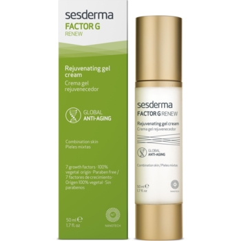 Омолаживающий крем-гель для лица Sesderma Factor G Rejuvenating Gel Cream, 50 мл - Pampik