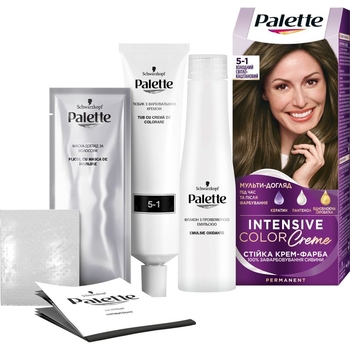 Фарба для волосся Palette ICC 45296 холодний світло-каштановий, 110 мл - Pampik - 2