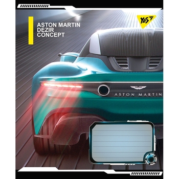 Зошит загальний Yes Dezir Concept, А5, в косу лінію, 12 аркушів (766305) - Pampik - 5