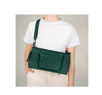 Сумка-органайзер для коляски Lionelo Little Cube Green Forest, темно-зелений - Pampik - 5