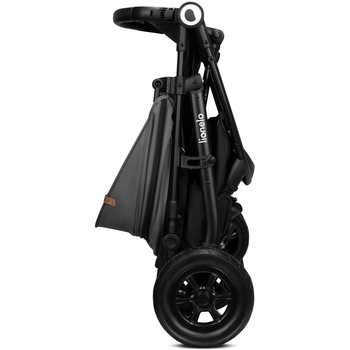 Прогулянкова коляска Lionelo Natt Grey Stone, сіро-чорна (LO-NATT GREY STONE) - Pampik - 6