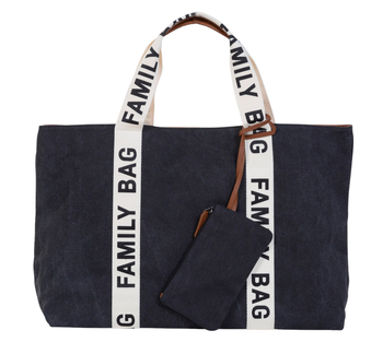 Сумка Childhome Family Bag Signature Canvas Black (CWFBSCBL) - Pampik