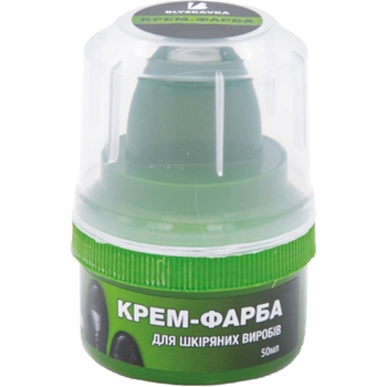 Крем-краска для обуви Blyskavka черная 60 мл - Pampik