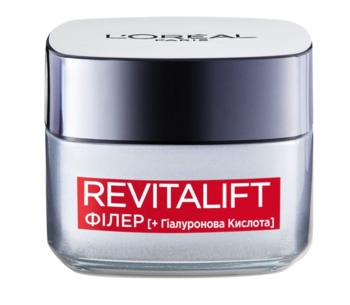 Денний крем-догляд для обличчя з гіалуроновою кислотою L'Oreal Paris Revitalift Filler Відновлення об`єму, 50 мл - Pampik - 2