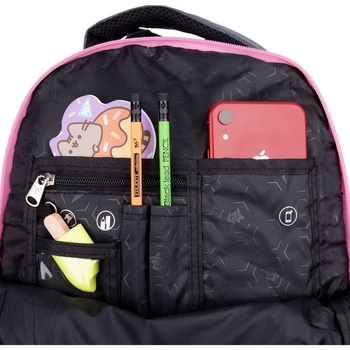 Рюкзак Yes S-85 Happy time, черный (552383) - Pampik - 13