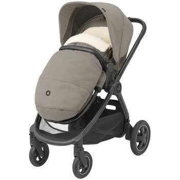 Зимовий конверт Maxi-Cosi 2 в 1 Twillic Truffle, коричнево-сірий (1809470110) - Pampik - 4