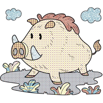 Водяні розмальовки Талант Лісові тварини (8w-forestanim) - Pampik - 4