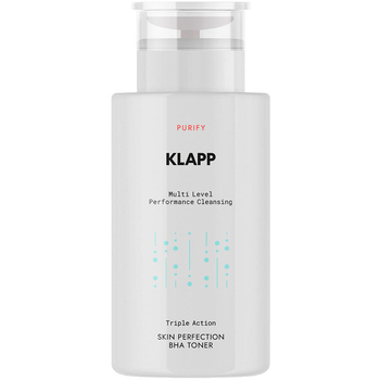 Тоник Klapp Multi Level Performance Purify Skin Perfection BHA для жирной и комбинированной кожи 200 мл - Pampik