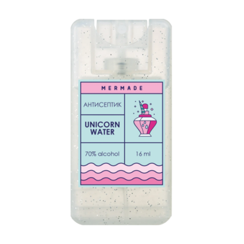 Антисептик-спрей для рук Mermade Unicorn Water, 16 мл - Pampik