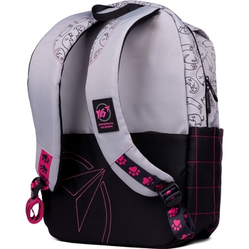 Рюкзак Yes T-105 Cats, серый с черным (558940) - Pampik - 3