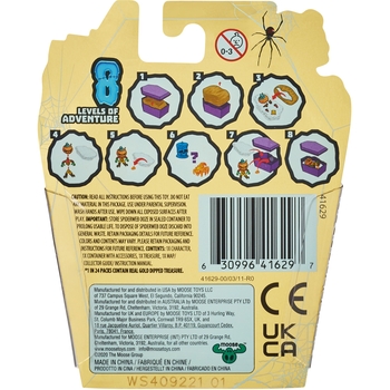 Ігровий набір Treasure X Monster Gold Міні-фігурка у домовині (123402) - Pampik - 6