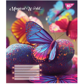 Зошит загальний Yes Magical World, А5, в лінію, 18 аркушів (766352) - Pampik - 2