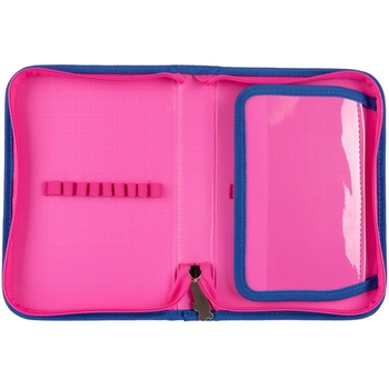 Пенал жесткий Smart HP-03 Heards, 13х21х3 см, розовый (533278) - Pampik - 2