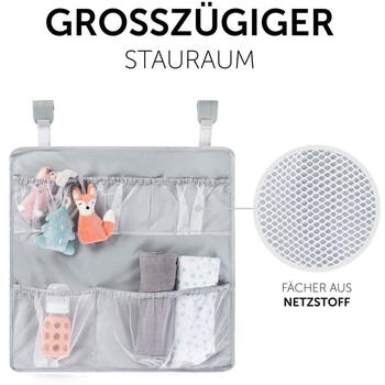 Органайзер Hauck Hang Me Grey, світло-сірий (61863-9) - Pampik - 3