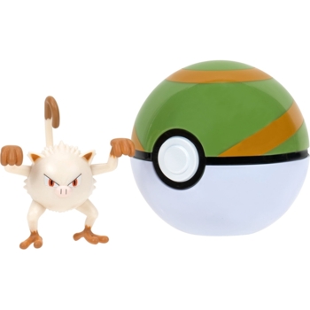 Ігровий набір Pokemon W14 Манкі в покеболі (PKW3136) - Pampik