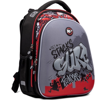 Рюкзак каркасний Yes S-90 SubSurf, серый с черным (558960) - Pampik - 2