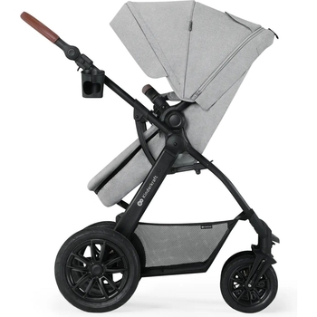 Универсальная коляска 3 в 1 Kinderkraft Xmoov CT светло-серая (00-00305177) - Pampik - 6