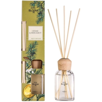 Аромадиффузор Aroma Bloom Cedar & Bergamot, 100 мл - Pampik