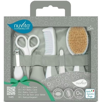 Набір для догляду за дитиною Nuvita Великий, 0+ міс., сіро-зелений (NV1146GREEN) - Pampik - 2