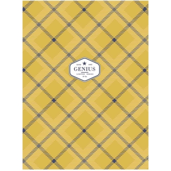 Тетрадь общая Student, А5, в клеточку, 80 листов, желтый (A5-080-5211K) - Pampik