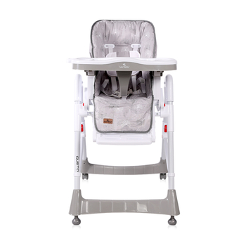 Стульчик для кормления Lorelli Gusto, бело-серый (24415) - Pampik - 2