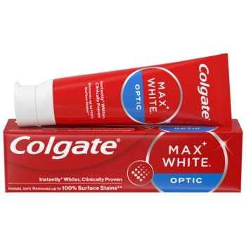 Зубна паста Colgate Max White Optic відбілювальна, 75 мл - Pampik - 4