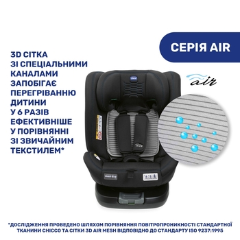 Автокресло Chicco Unico Evo i-Size Air Черное (87031.72) - Pampik - 9