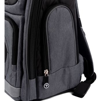 Рюкзак Yes S-87 Football, серый с черным (553877) - Pampik - 8