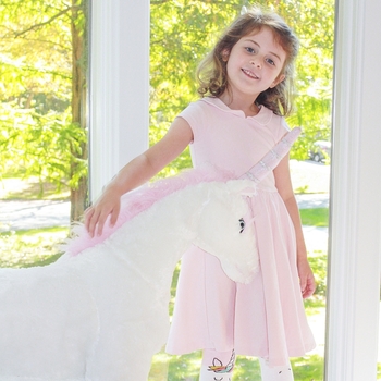 Великий плюшевий єдиноріг Melissa&Doug Джамбо (MD18801) - Pampik - 8