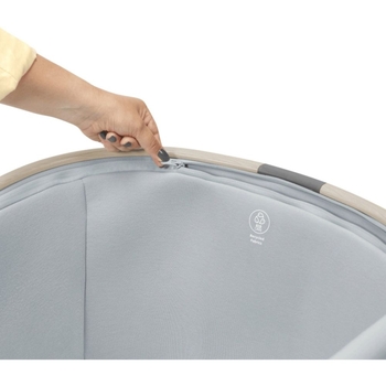 Приставне ліжечко Maxi-Cosi Iora Beyond Grey Eco, сіре (2106052110) - Pampik - 7