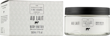 Крем-масло для тела Scottish Fine Soaps Au Lait Body Butter 200 мл (63180) - Pampik - 2
